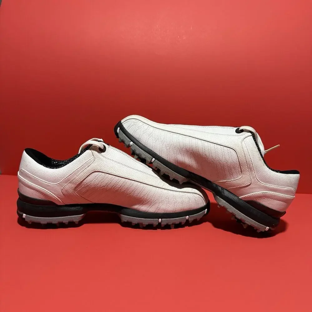 Vintage Nike Air Zoom Elite II Soft Spike Golf Shoes White 336036 191 Men’s 9